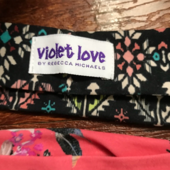 Violet love headbands - Picture 4 of 4